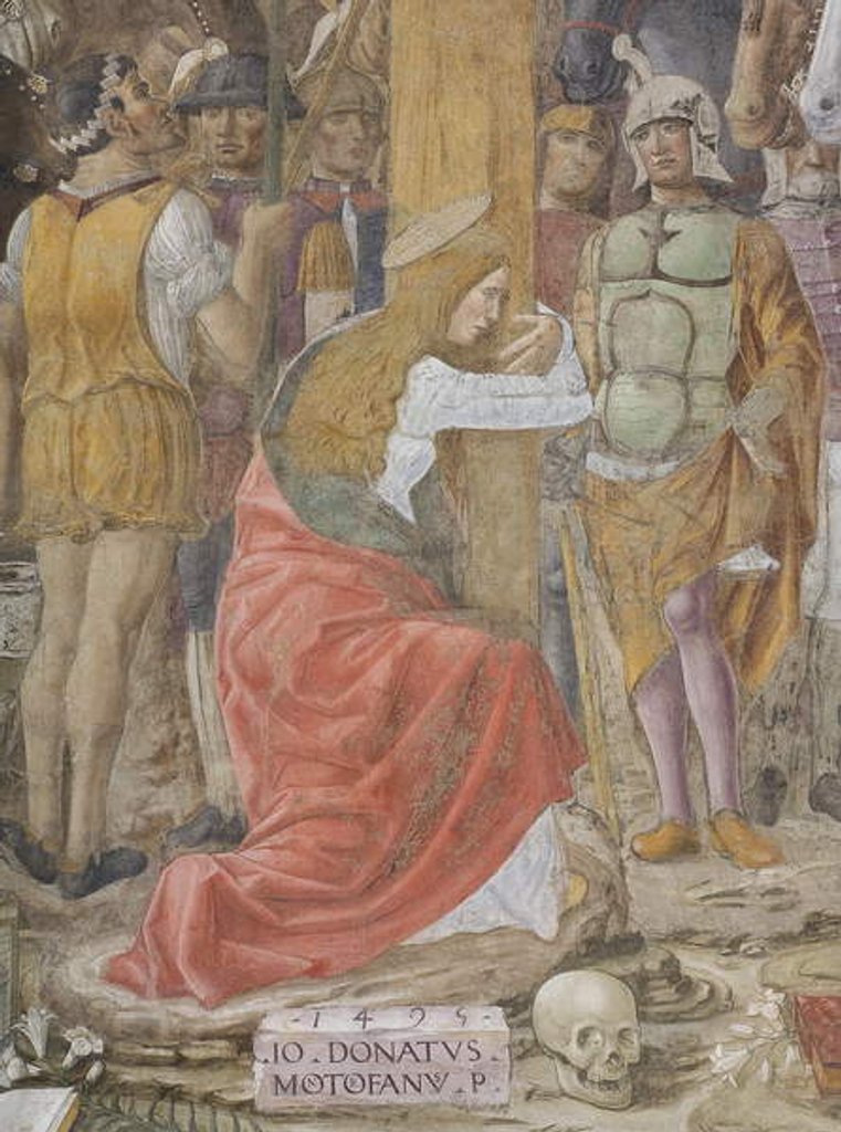 Detail of Crucifixion, 1495 by Giovanni Donato Montorfano
