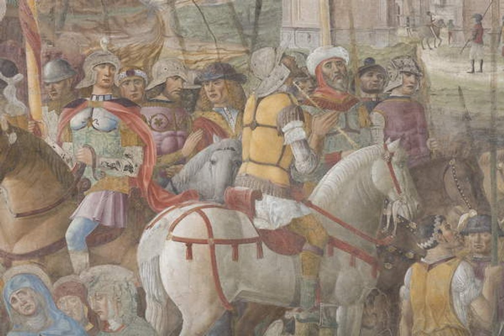 Detail of Crucifixion, 1495 by Giovanni Donato Montorfano