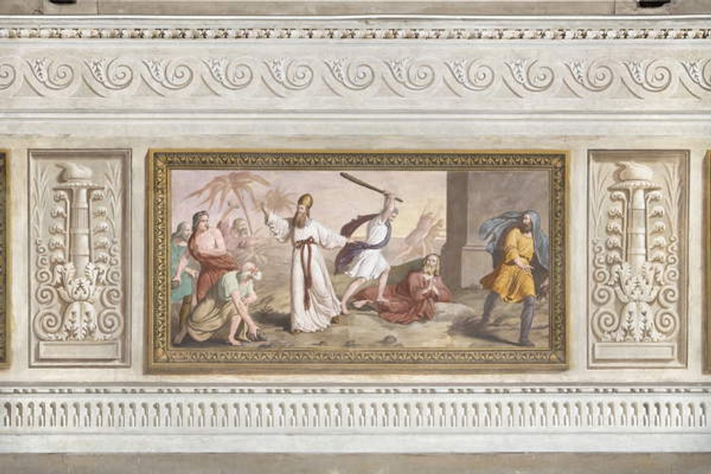 Detail of Stories of Christ, 1841 by Giovanni Chiarini