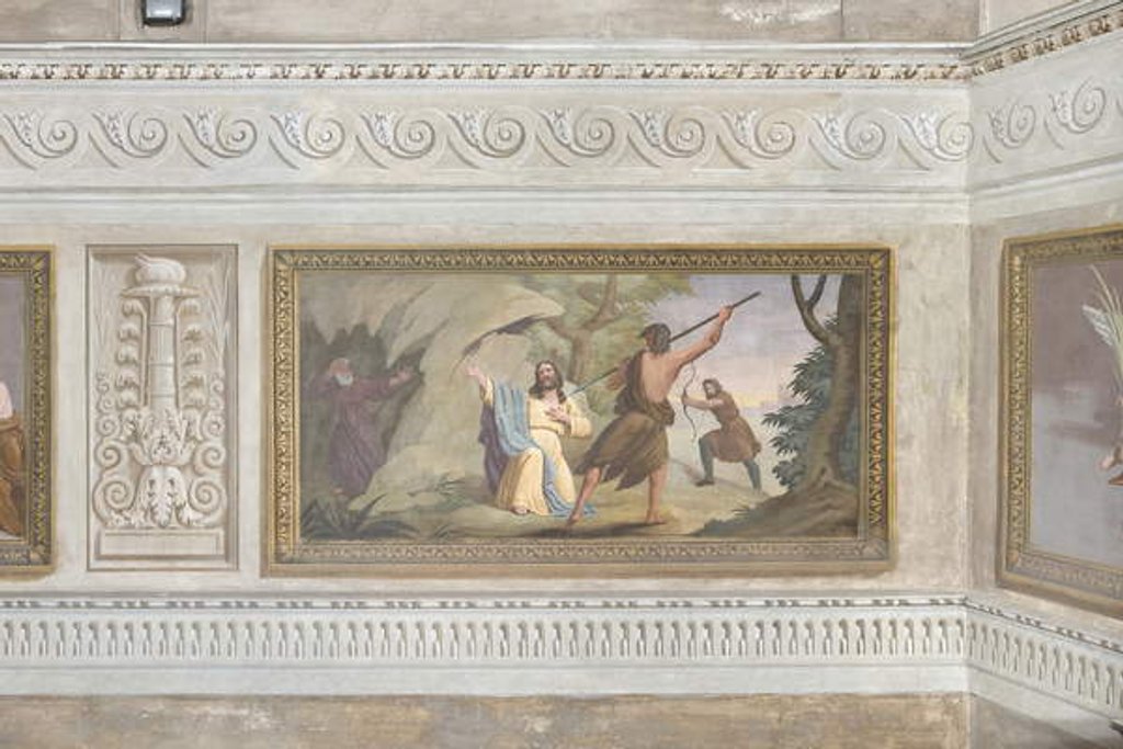 Detail of Life of Christ, 1841 by Giovanni Chiarini