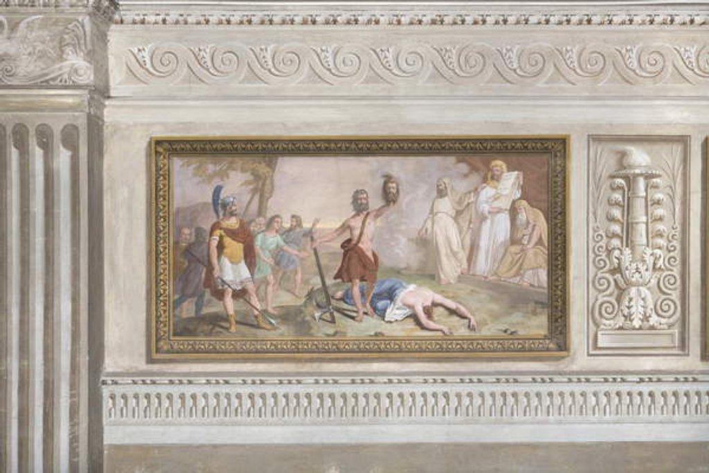 Detail of Beheading of Saint James son of Zebedee by Giovanni Chiarini