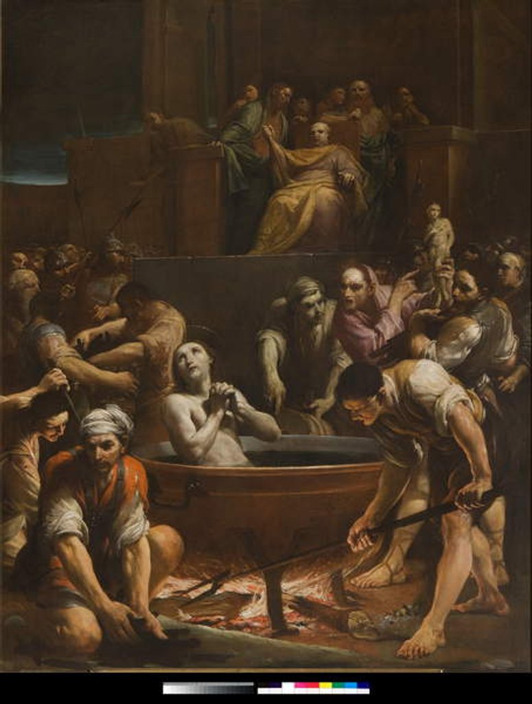 Detail of The Martyrdom of Saint John the Evangelist, c.1715 by Giuseppe Maria (1665-1747) Crespi