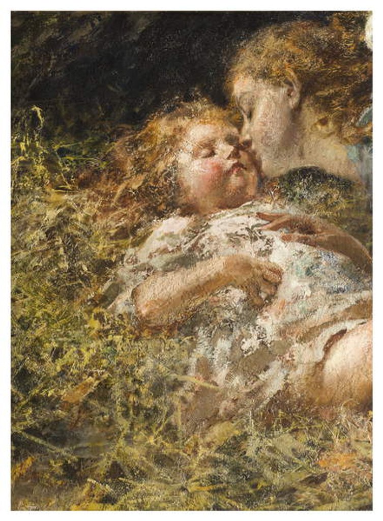 Detail of The Musician Angel, 1900-05 by Vicenzo Irolli