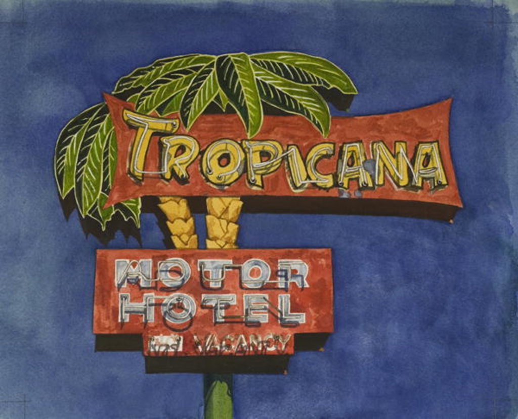 Detail of Tropicana, 2006 by Lucy Masterman