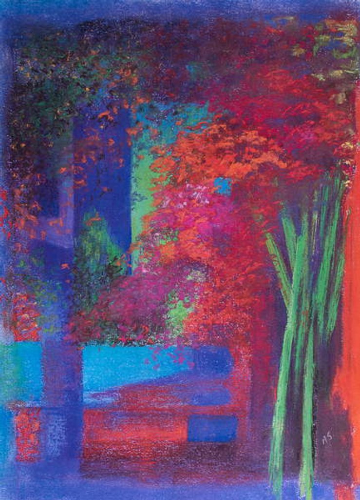 Detail of Hydrangeas, 2017 by Margo Starkey