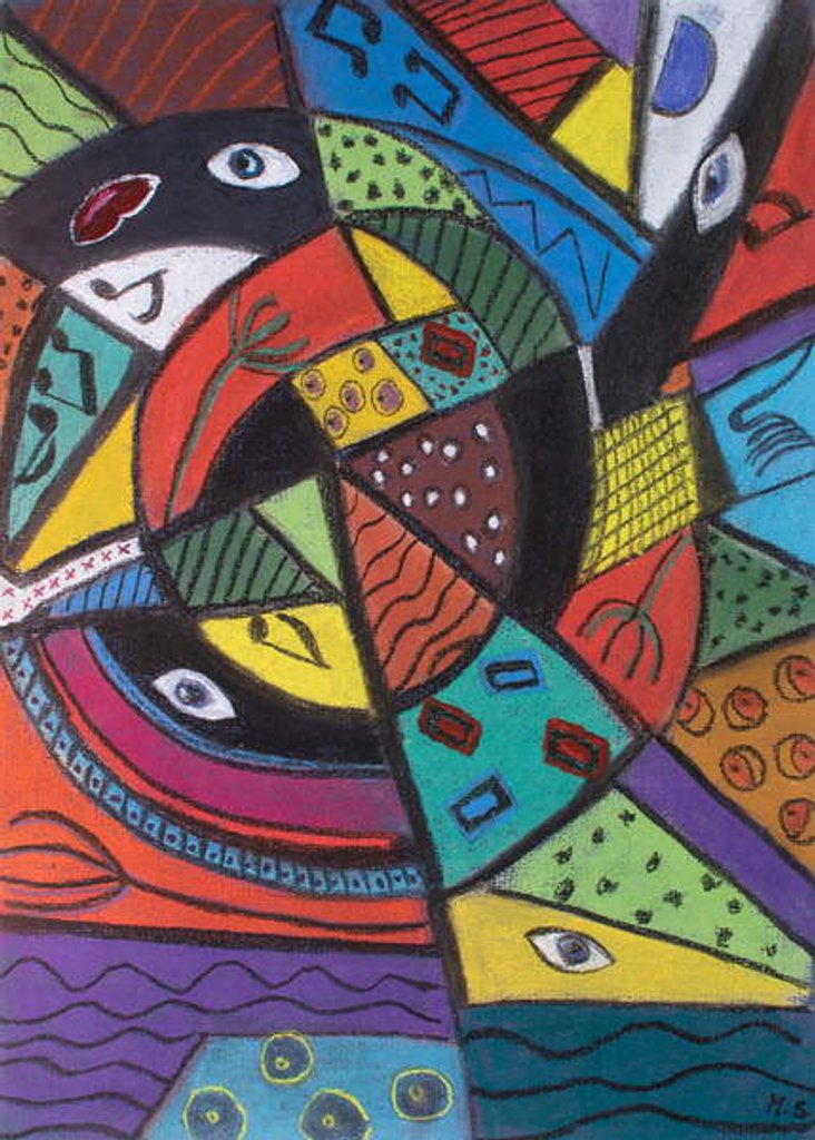 Detail of Modern Art 2001 by Margo Starkey