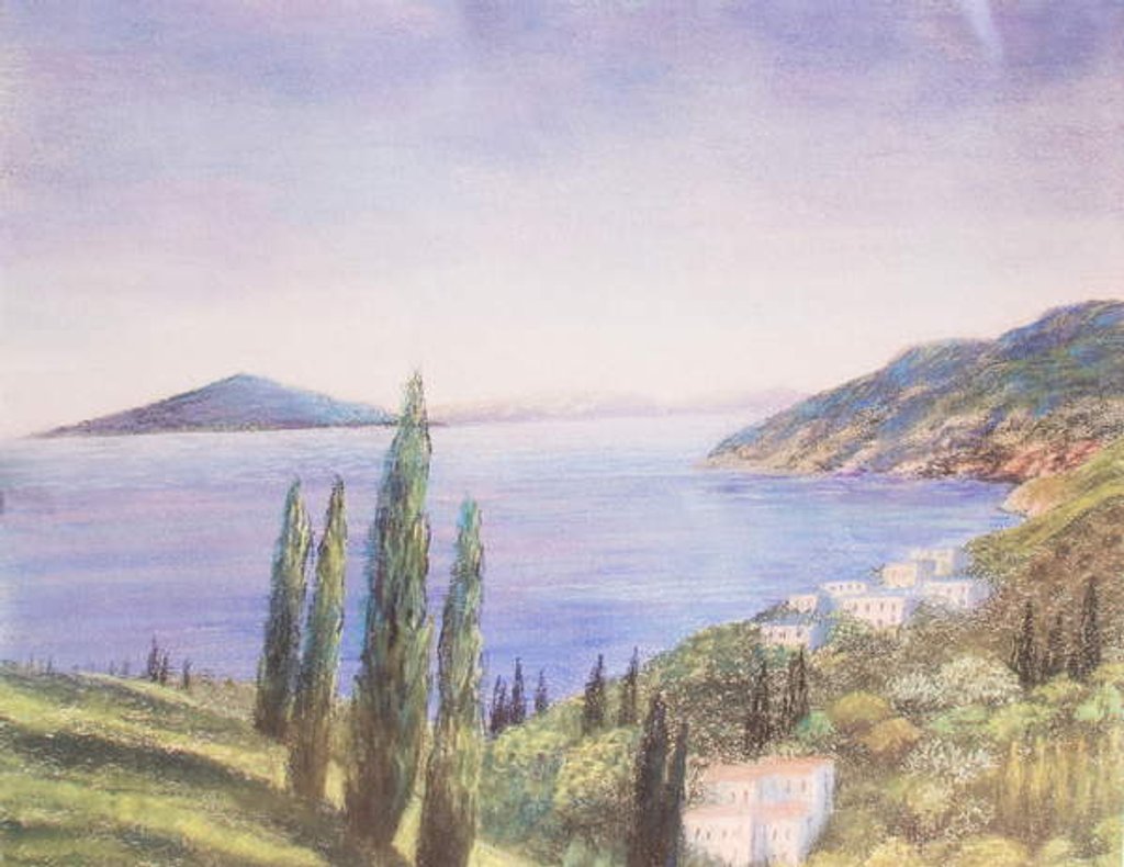 Detail of Italian Scene, 1999 by Margo Starkey