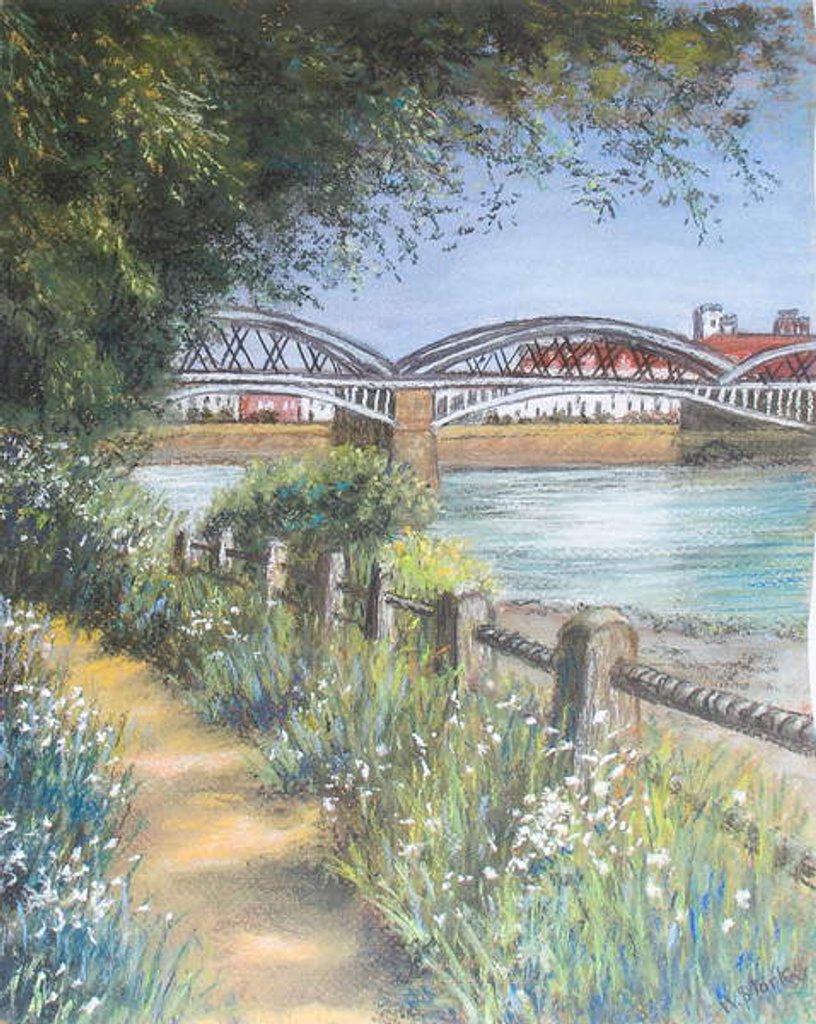 Detail of Barnes Bridge by Margo Starkey