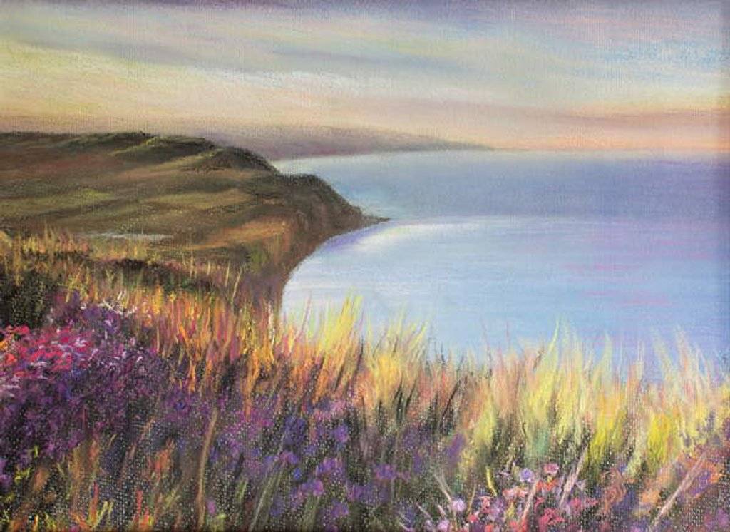 Detail of Dorset Coast by Margo Starkey