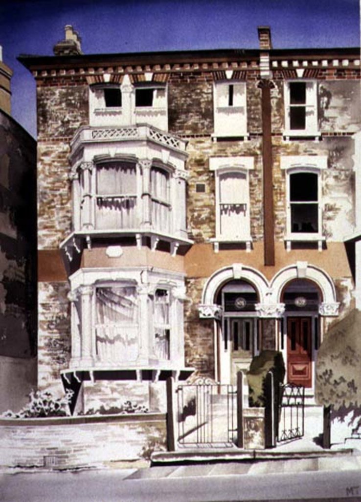 Detail of Hot Summer Day at Numbers 105 & 107, 1997 by Miles Thistlethwaite