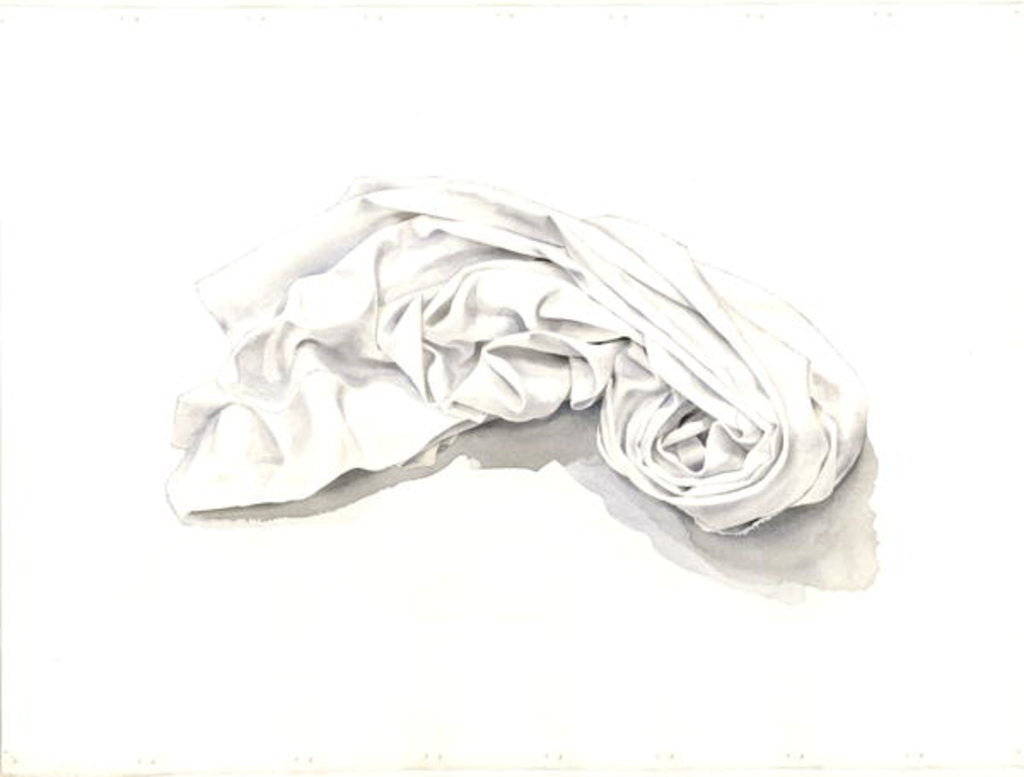 Detail of Curled-up Sheet, 2004 by Miles Thistlethwaite