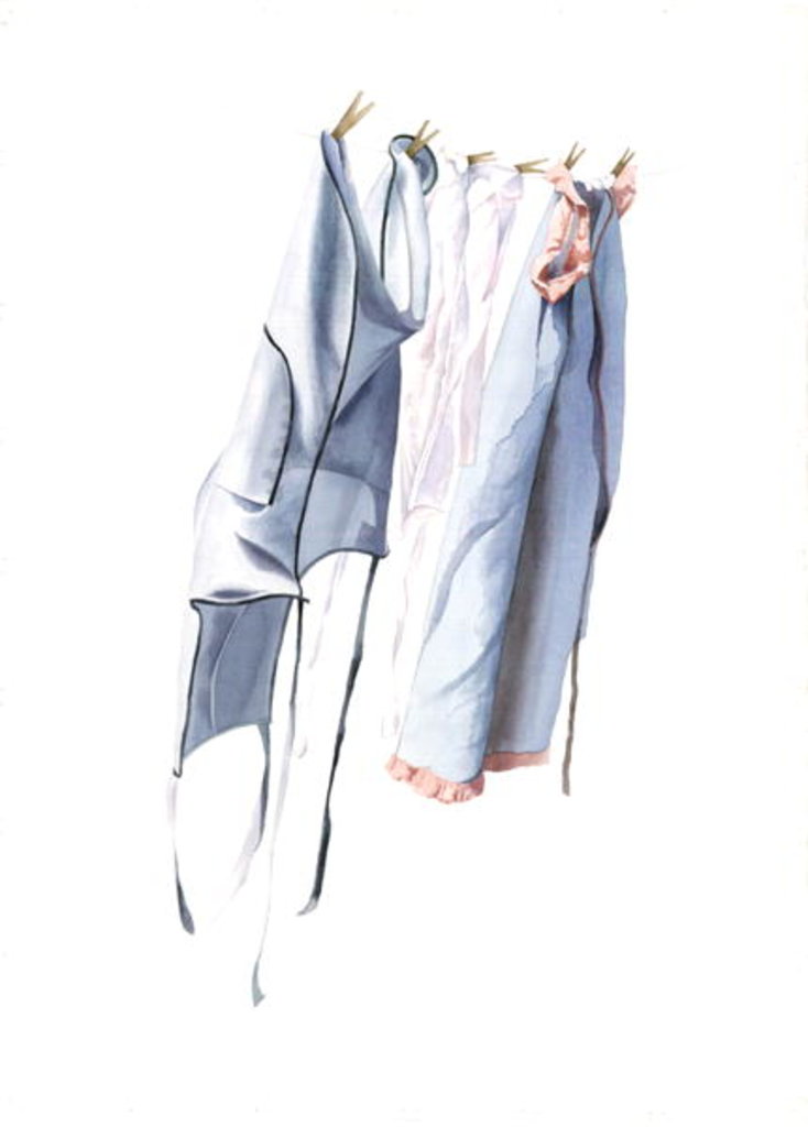 Detail of Three of Anna's Pinnies, 2003 by Miles Thistlethwaite