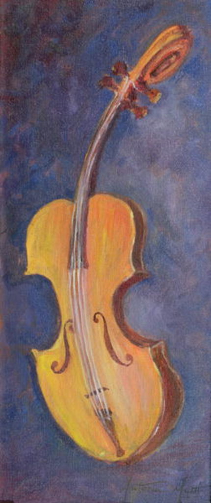 Detail of The Violin, 2000 by Antonia Myatt