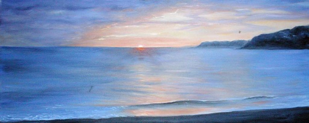 Detail of The Last Wave, 2001 by Antonia Myatt