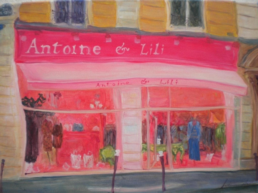 Detail of Antoine & Lili, 2010 by Antonia Myatt