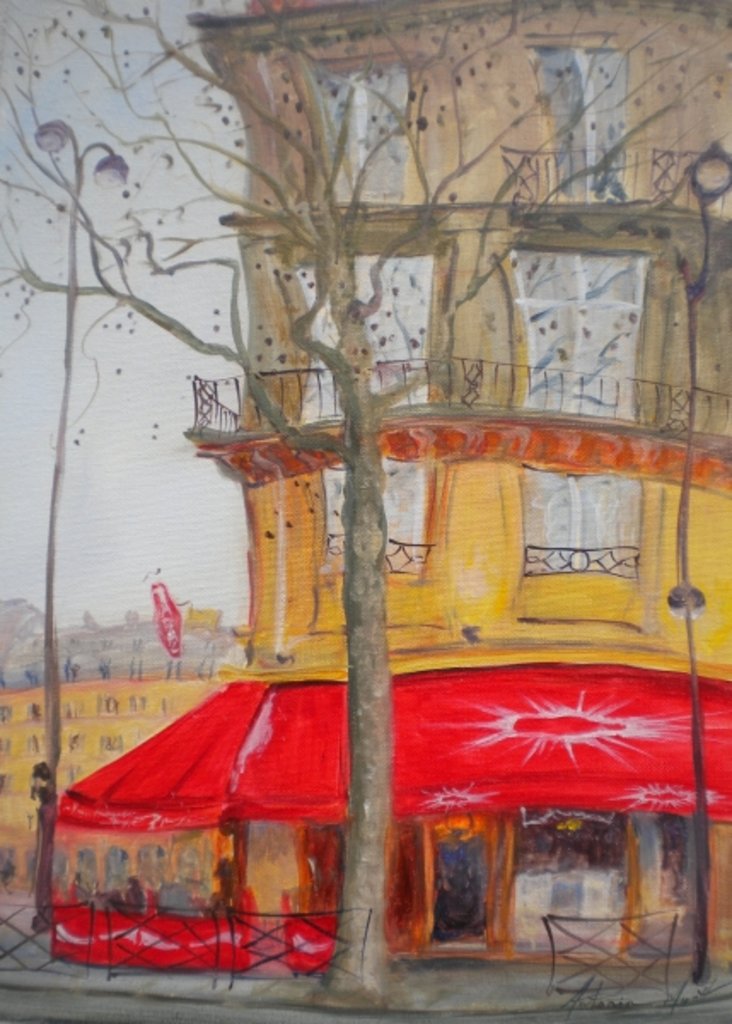 Detail of Tabac, 2010 by Antonia Myatt