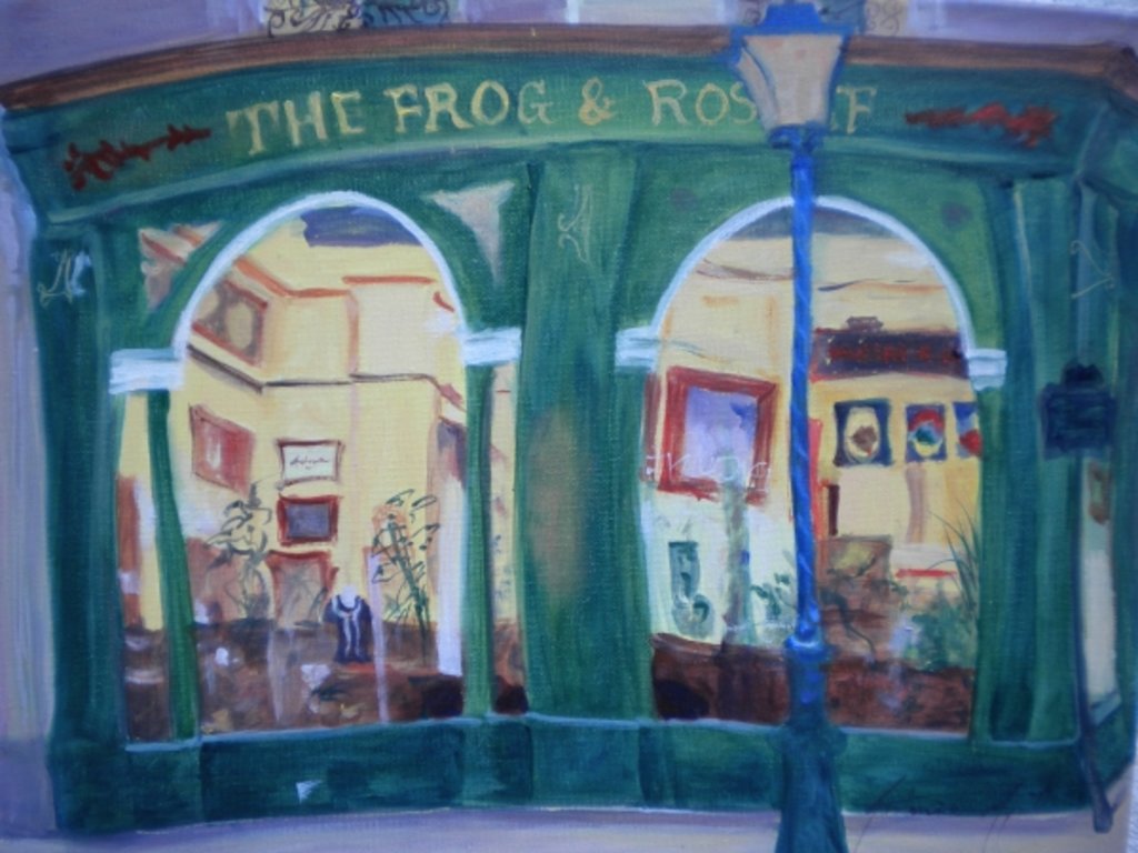 Detail of Frog and Roast Beef, 2010 by Antonia Myatt