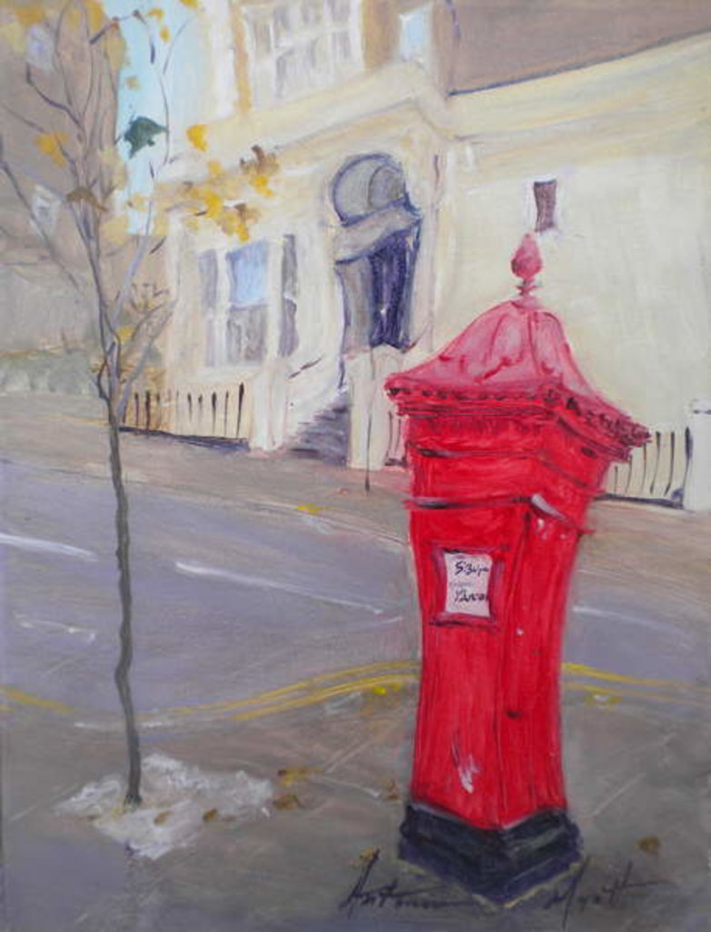 Detail of Post Box by Antonia Myatt