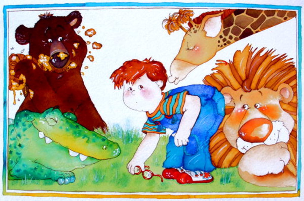 Detail of Lost glasses by Maylee Christie