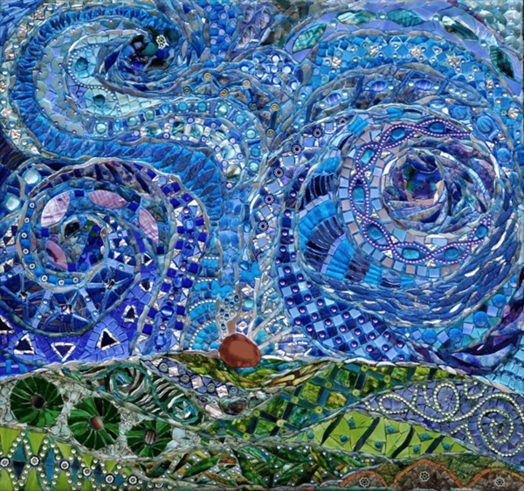 Detail of Thinking Seed by Maylee Christie