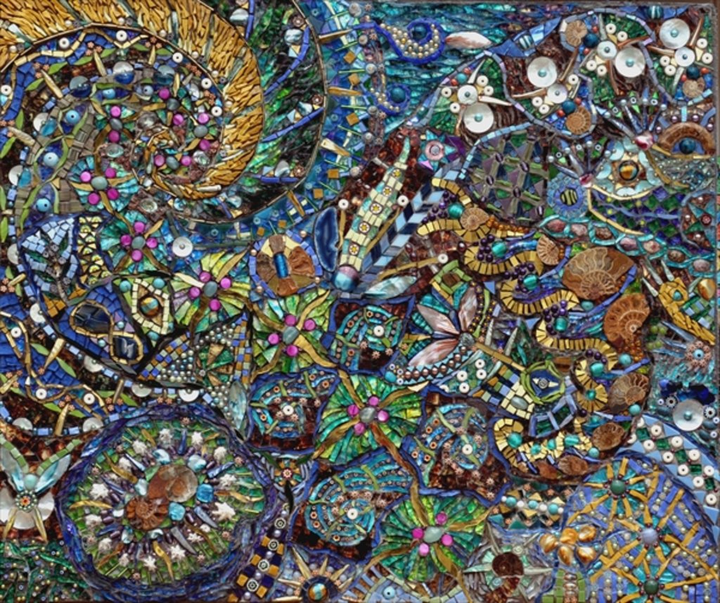 Detail of Ramblings, 2009 by Maylee Christie