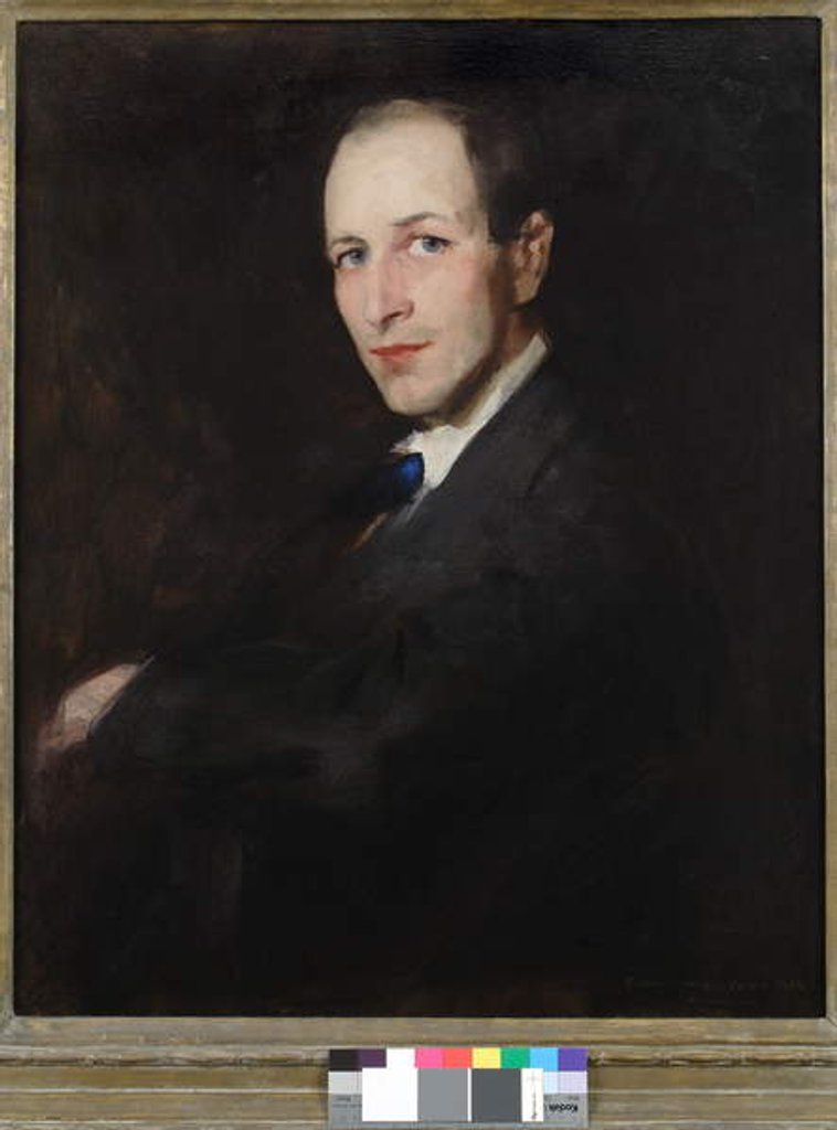 Detail of George W. Bellows, 1911 by Robert Cozad Henri