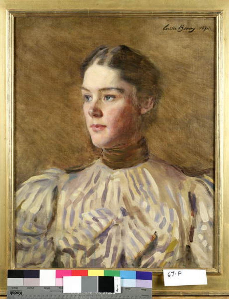 Detail of Self Portrait, 1894 by Cecilia Beaux