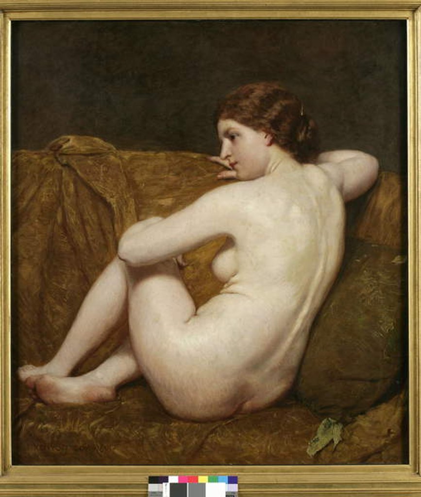 Detail of A Blonde, 1891 by Kenyon Cox