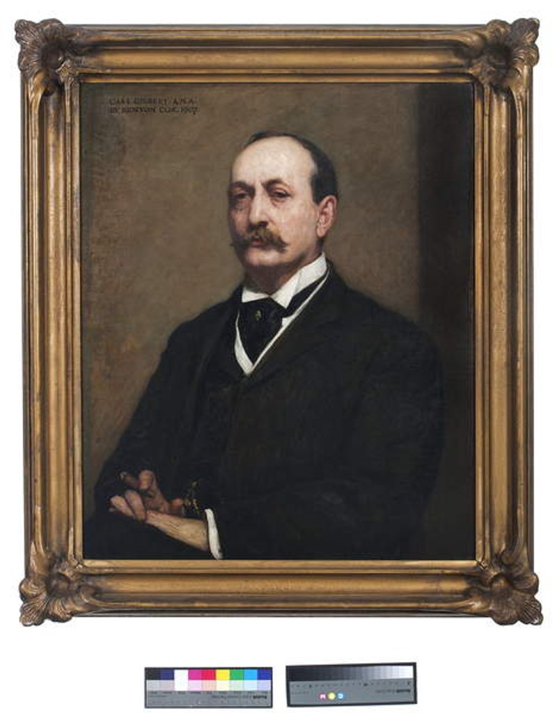 Detail of Cass Gilbert 1907 by Kenyon Cox