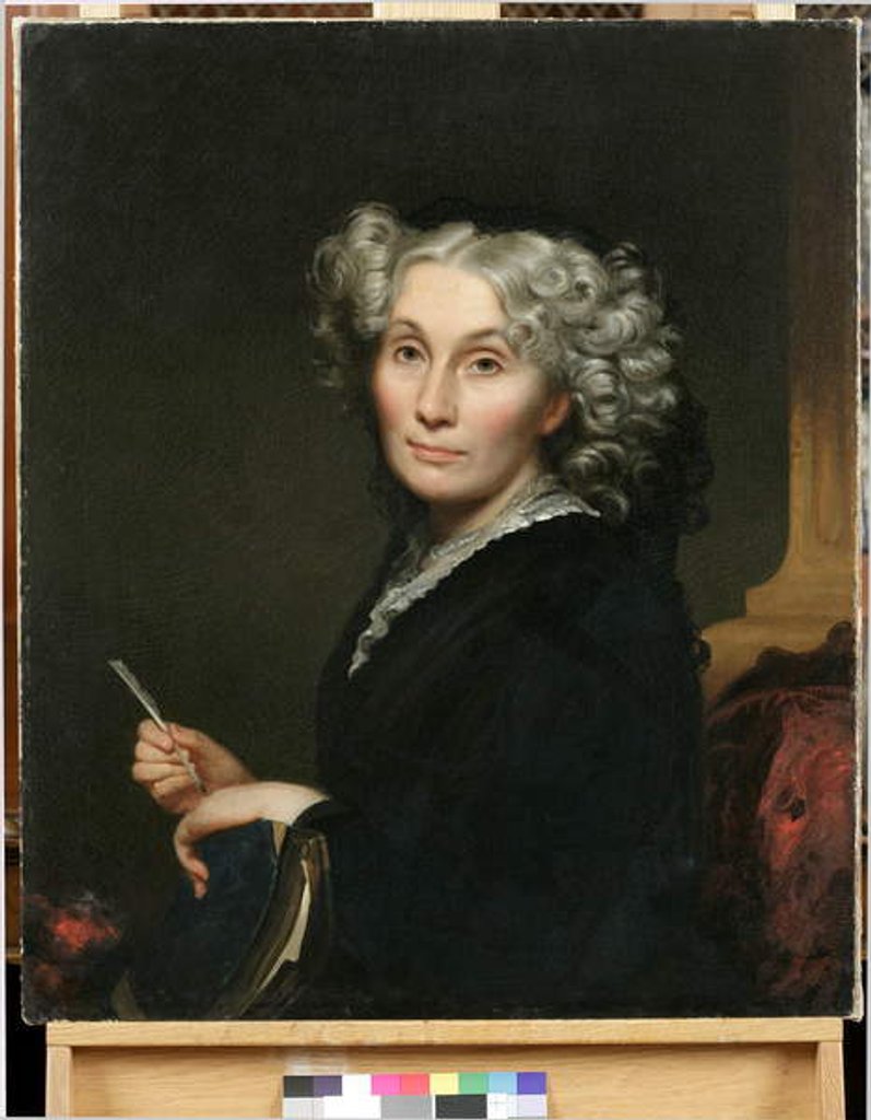 Detail of Eliza Greatorex, 1869 by Ferdinand Thomas Lee Boyle