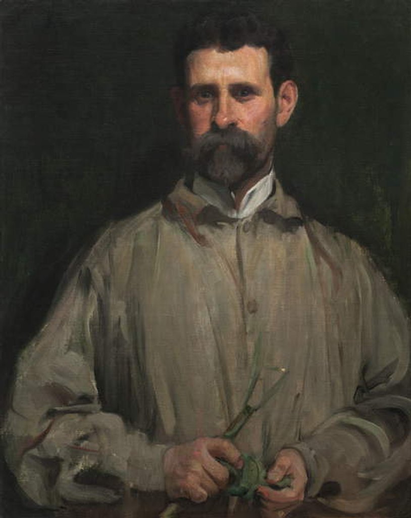 Detail of Alexander Phimister Proctor, 1903 by Robert William Vonnoh