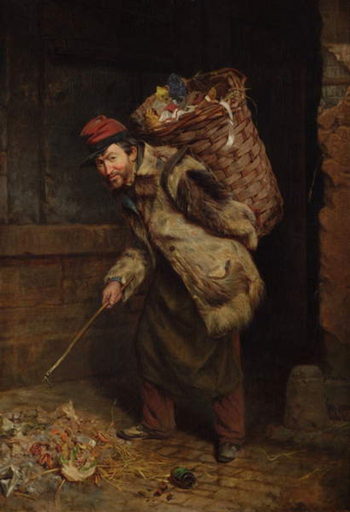 Detail of Rag Picker, 1859-72 by Thomas Waterman Wood