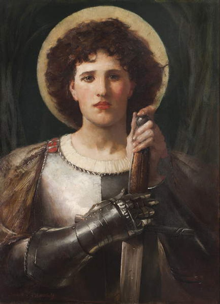 Detail of Saint Michael by Edwin Howland Blashfield