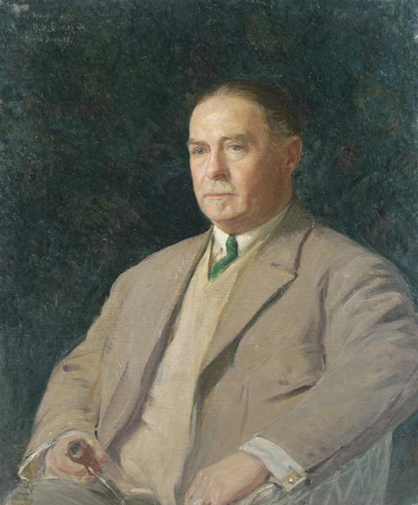 Detail of William H. Singer, Jr. by Martin Borgord