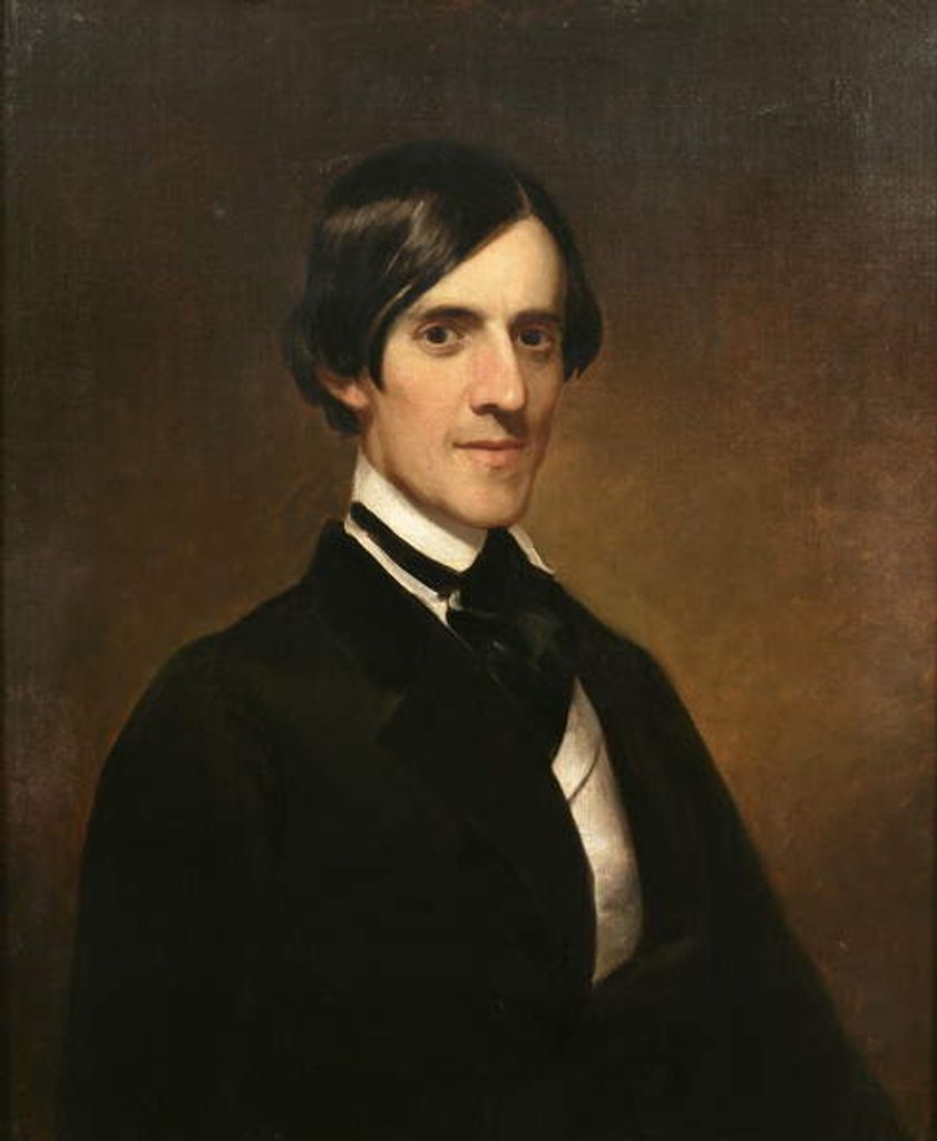 Detail of Stephen Alonzo Schoff, c.1844 by Asher Brown Durand