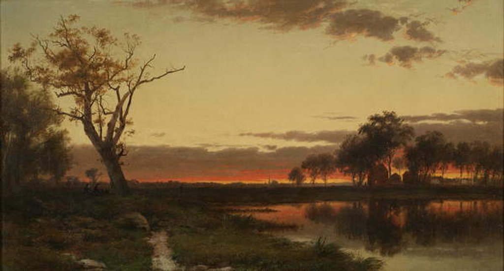 Detail of Twilight by William Hart