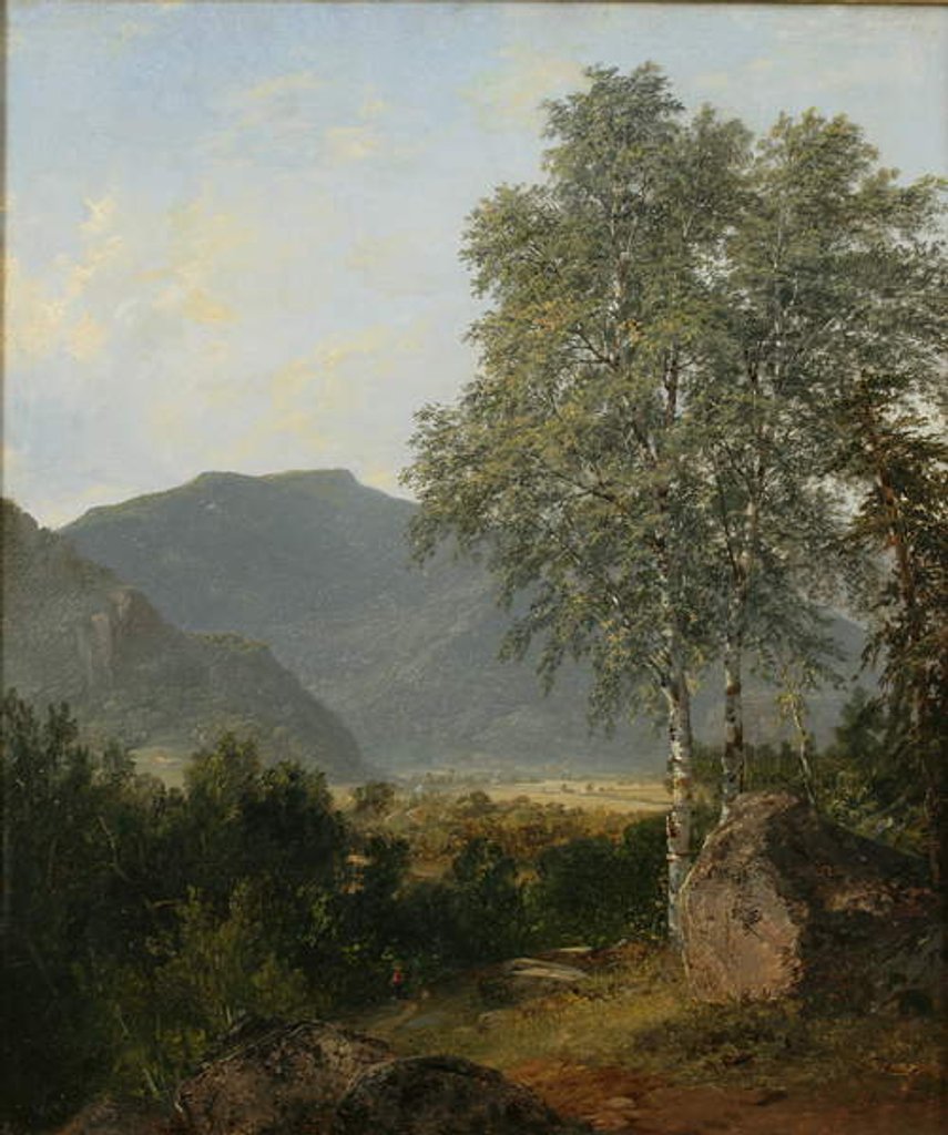 Detail of On the Narragansett Coast, 1864 by John Frederick Kensett