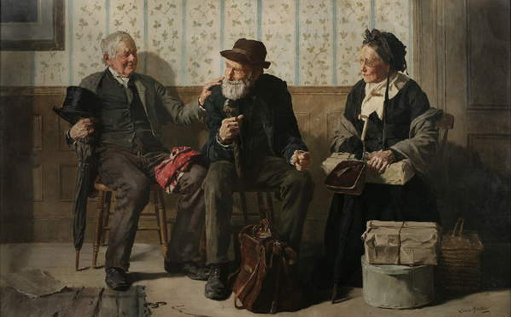 Detail of Home Again by Louis Charles Moeller