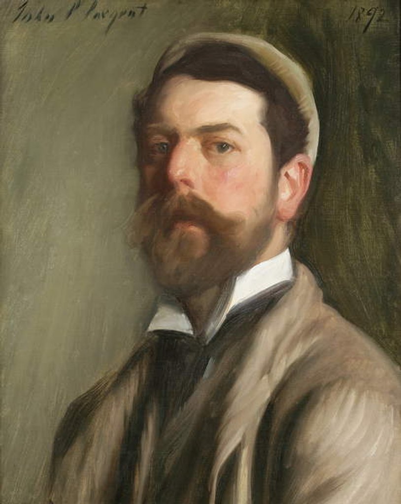 Detail of Self-Portrait, 1892 by John Singer Sargent