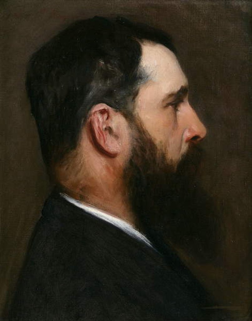 Detail of Claude Monet, 1887 by John Singer Sargent