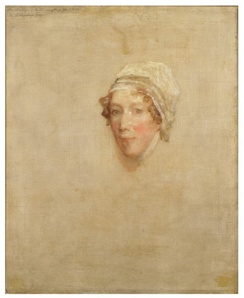 Detail of Miriam Phillips Walley by Gilbert Stuart