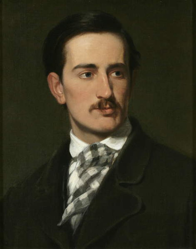 Detail of John Ferguson Weir by Robert Walter Weir