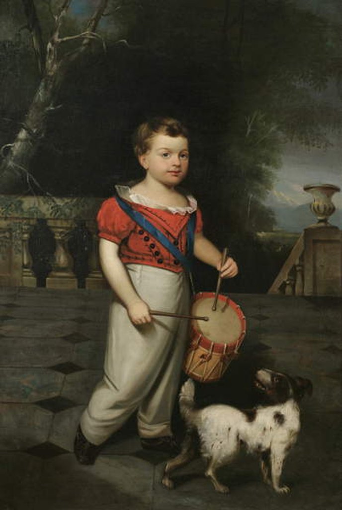 Detail of The Young Drummer, 1830-31 by Anthony Lewis De Rose