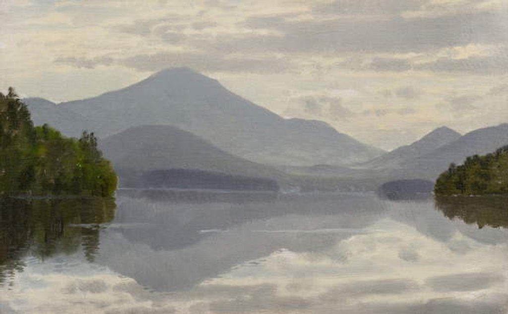 Detail of Whiteface Mountain, Lake Placid, c.1877 by William Trost Richards