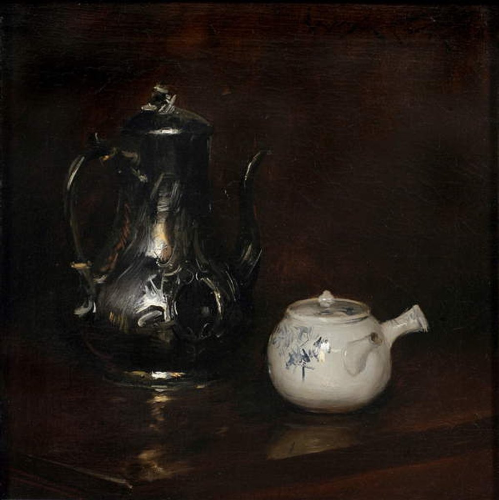 Detail of Still Life by William Merritt Chase