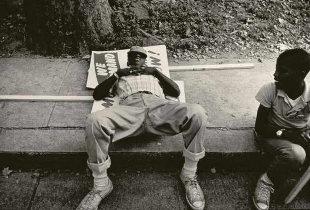 Detail of The March on Washington: Along the Way of the March, 28th August 1963 by Nat Herz