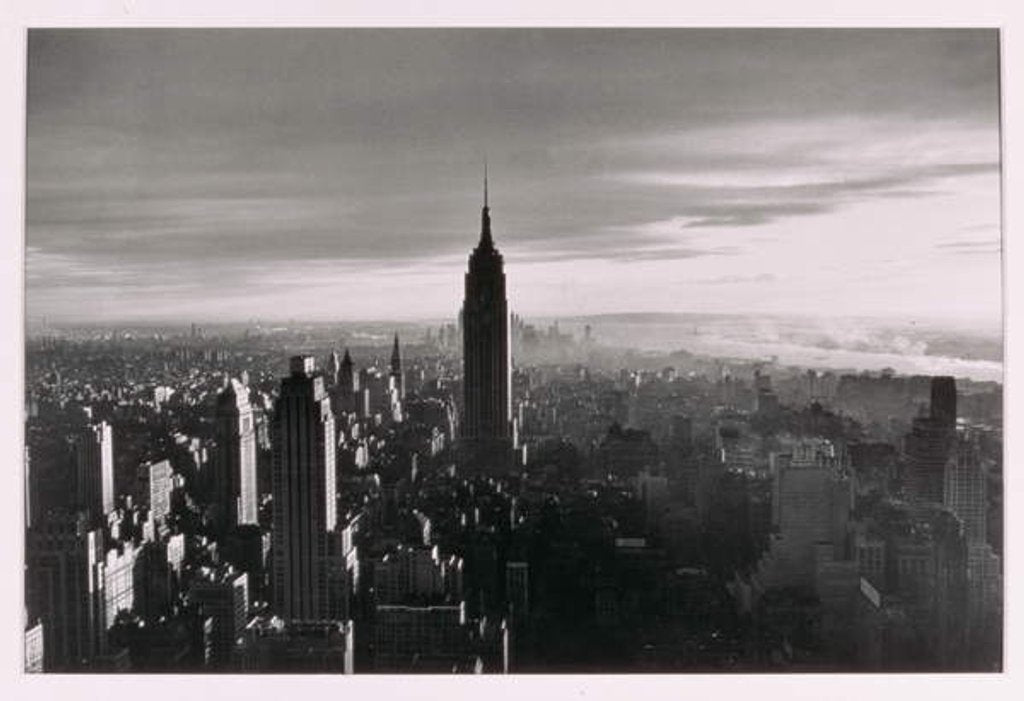Detail of New York City, Untitled 9, c.1953-64 by Nat Herz