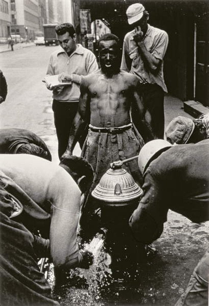 Detail of New York City, Untitled 10, c.1953-64 by Nat Herz