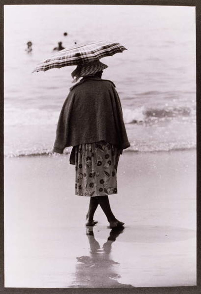 Detail of Woman with Sun Umbrella, Untitled 11, c.1953-64 by Nat Herz