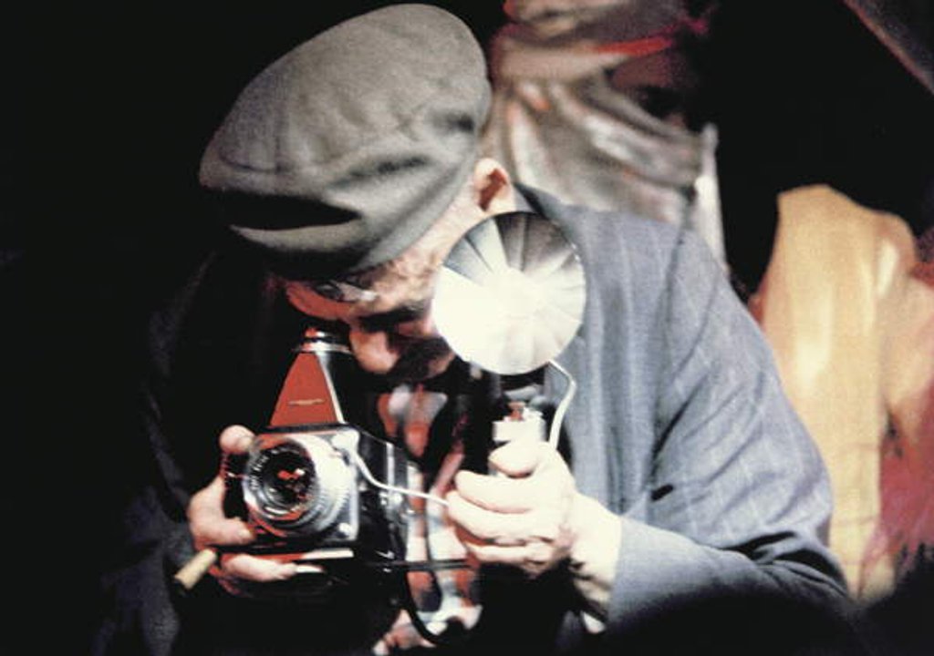 Detail of Weegee in Action by Nat Herz